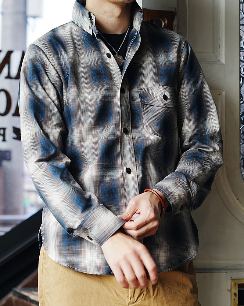 G.O.A.T NO.19082 FIELD WORK SHIRT GOATNO19082 DELUXEWARE デラックスウエアシャツ シャツ長袖 DALEE'S ダリーズシャツ長袖の画像
