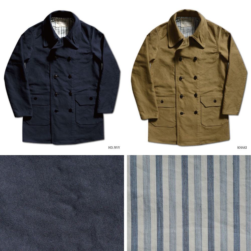 先行予約受付中！ROYAL.N2.COAT 1910s NAVAL COAT ROYALDFCOAT DELUXEWARE デラックスウエアジャケット DALEE'S ダリーズアウター コートの画像