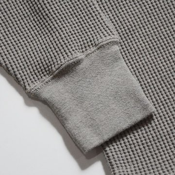2230HT MGRYBE 30S ワッフルヘンリーサーマル DELUXEWARE デラックスウエアサーマルTシャツ DALEE'S ダリーズサーマルTシャツ ヘンリーネックサーマルの画像
