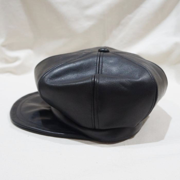CQC-001(ワケアリ品)-BK-CQC-001のワケアリ品-HCC001(ワケアリ品)セカンドオリジナルBUFFSNINE-バフズナインレザーハンチングの画像
