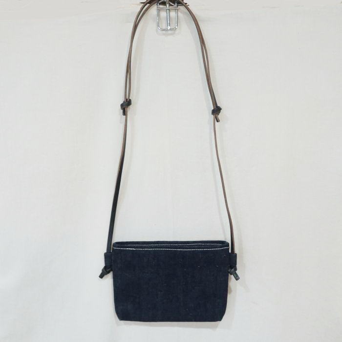 FN-BT-006 18oz DENIM SACOCHE FNBT006 FN-BT006 FLATHEADフラットヘッドバッグ カバン 鞄 サコッシュの画像