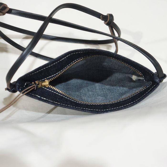 FN-BT-006 18oz DENIM SACOCHE FNBT006 FN-BT006 FLATHEADフラットヘッドバッグ カバン 鞄 サコッシュの画像