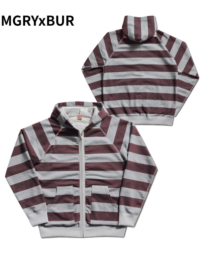 SRZ-01BD [WIDE BORDER FULLZIP] SRZ01BD DELUXEWARE デラックスウエアフルジップスエット-スエット スウェットの画像