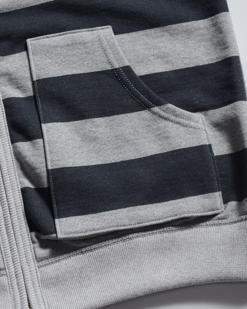 SRZ-01BD [WIDE BORDER FULLZIP] SRZ01BD DELUXEWARE デラックスウエアフルジップスエット-スエット スウェットの画像