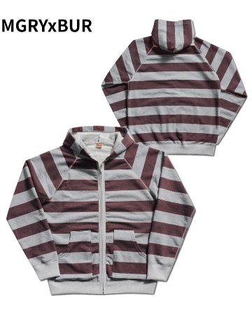 SRZ-01BD [WIDE BORDER FULLZIP] SRZ01BD DELUXEWARE デラックスウエアフルジップスエット-スエット スウェットの画像