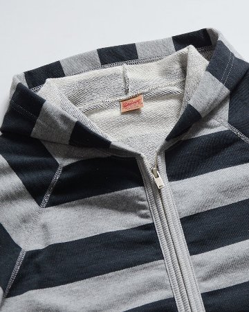 SRZ-01BD [WIDE BORDER FULLZIP] SRZ01BD DELUXEWARE デラックスウエアフルジップスエット-スエット スウェットの画像