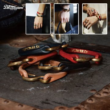 DLE-001 LEATHER BRACELET DLE001 DELUXEWARE デラックスウエアブレスレットの画像