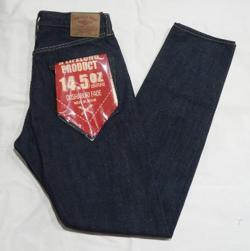 FN-D112 バンダナ付き リラックステーパードジーンズ FND112 FLATHEAD フラットヘッドデニムジーンズ フラットヘッドジーンズの画像
