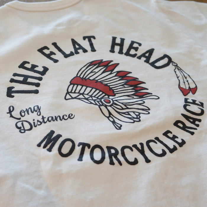 FN-THC-048 WH フラットヘッドTシャツ048 FNTHC048 FLATHEAD フラットヘッドTシャツ THC系 THC【送料無料】【smtb-tk】【楽ギフ_包装】の画像