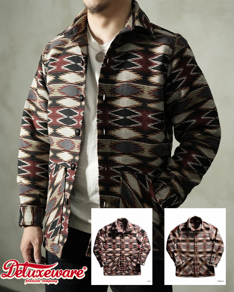 先行予約受付中！HVJ-63 NATIVE NEL-JACKET HVJ63 DELUXEWARE デラックスウエアジャケット ヘビーネルジャケット アウターの画像
