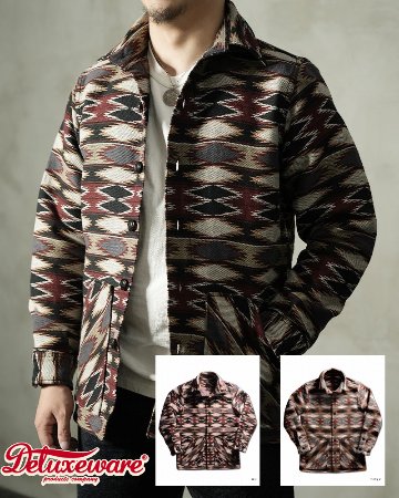 先行予約受付中！HVJ-63 NATIVE NEL-JACKET HVJ63 DELUXEWARE デラックスウエアジャケット ヘビーネルジャケット アウターの画像