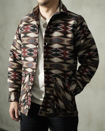 先行予約受付中！HVJ-63 NATIVE NEL-JACKET HVJ63 DELUXEWARE デラックスウエアジャケット ヘビーネルジャケット アウターの画像