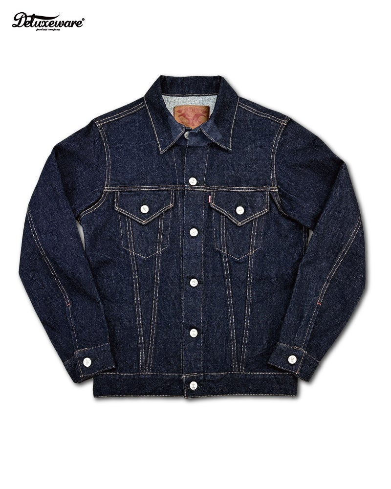 先行予約受付中！DX4035-SF 3rd DENIM JACKET DELUXEWARE デラックスウエアデニムジャケット Gジャン ジージャン DX4035SFの画像