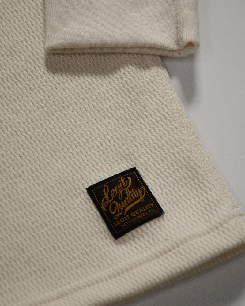 先行予約受付中！MILH-00 MIL-SPEC THERMAL HENLY-NECK MILH00 DELUXEWARE デラックスウエアサーマルＴシャツ 無地サーマル ヘンリーネックの画像
