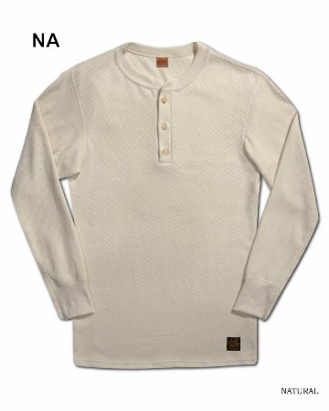 先行予約受付中！MILH-00 MIL-SPEC THERMAL HENLY-NECK MILH00 DELUXEWARE デラックスウエアサーマルＴシャツ 無地サーマル ヘンリーネックの画像