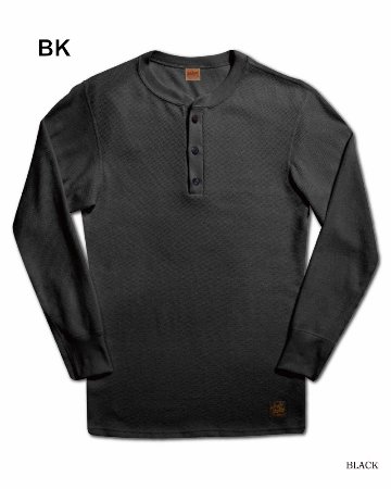 先行予約受付中！MILH-00 MIL-SPEC THERMAL HENLY-NECK MILH00 DELUXEWARE デラックスウエアサーマルＴシャツ 無地サーマル ヘンリーネックの画像