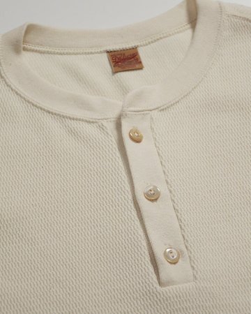 先行予約受付中！MILH-00 MIL-SPEC THERMAL HENLY-NECK MILH00 DELUXEWARE デラックスウエアサーマルＴシャツ 無地サーマル ヘンリーネックの画像