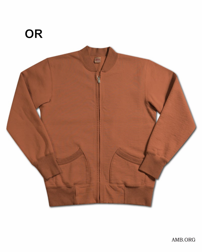 先行予約受付中！SFZ-00 無地フルジップスエット FULLZIP SWEAT PLAIN SFZ00 DELUXEWARE デラックスウエアフルジップスエット スエット スウェットの画像