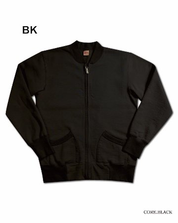 先行予約受付中！SFZ-00 無地フルジップスエット FULLZIP SWEAT PLAIN SFZ00 DELUXEWARE デラックスウエアフルジップスエット スエット スウェットの画像