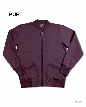 先行予約受付中！SFZ-00 無地フルジップスエット FULLZIP SWEAT PLAIN SFZ00 DELUXEWARE デラックスウエアフルジップスエット スエット スウェットの画像