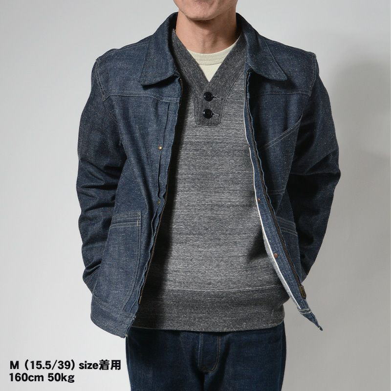 81B ID 30s DENIM ZIP JACKET DELUXEWARE デラックスウエアジャケット DALEE'S ダリーズアウター ジャケット【送料無料】【smtb-tk】【楽ギフ_包装】の画像