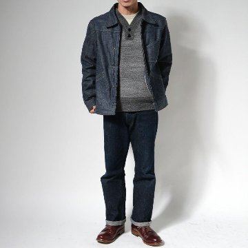 81B ID 30s DENIM ZIP JACKET DELUXEWARE デラックスウエアジャケット DALEE'S ダリーズアウター ジャケット【送料無料】【smtb-tk】【楽ギフ_包装】の画像