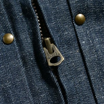 81B ID 30s DENIM ZIP JACKET DELUXEWARE デラックスウエアジャケット DALEE'S ダリーズアウター ジャケット【送料無料】【smtb-tk】【楽ギフ_包装】の画像