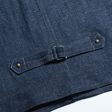 81B ID 30s DENIM ZIP JACKET DELUXEWARE デラックスウエアジャケット DALEE'S ダリーズアウター ジャケット【送料無料】【smtb-tk】【楽ギフ_包装】の画像