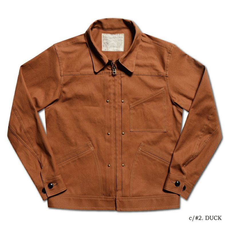 81B DUCK 30s DENIM ZIP JACKET DELUXEWARE デラックスウエアジャケット DALEE'S ダリーズアウター ジャケット【送料無料】【smtb-tk】【楽ギフ_包装】の画像