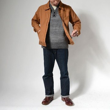 81B DUCK 30s DENIM ZIP JACKET DELUXEWARE デラックスウエアジャケット DALEE'S ダリーズアウター ジャケット【送料無料】【smtb-tk】【楽ギフ_包装】の画像
