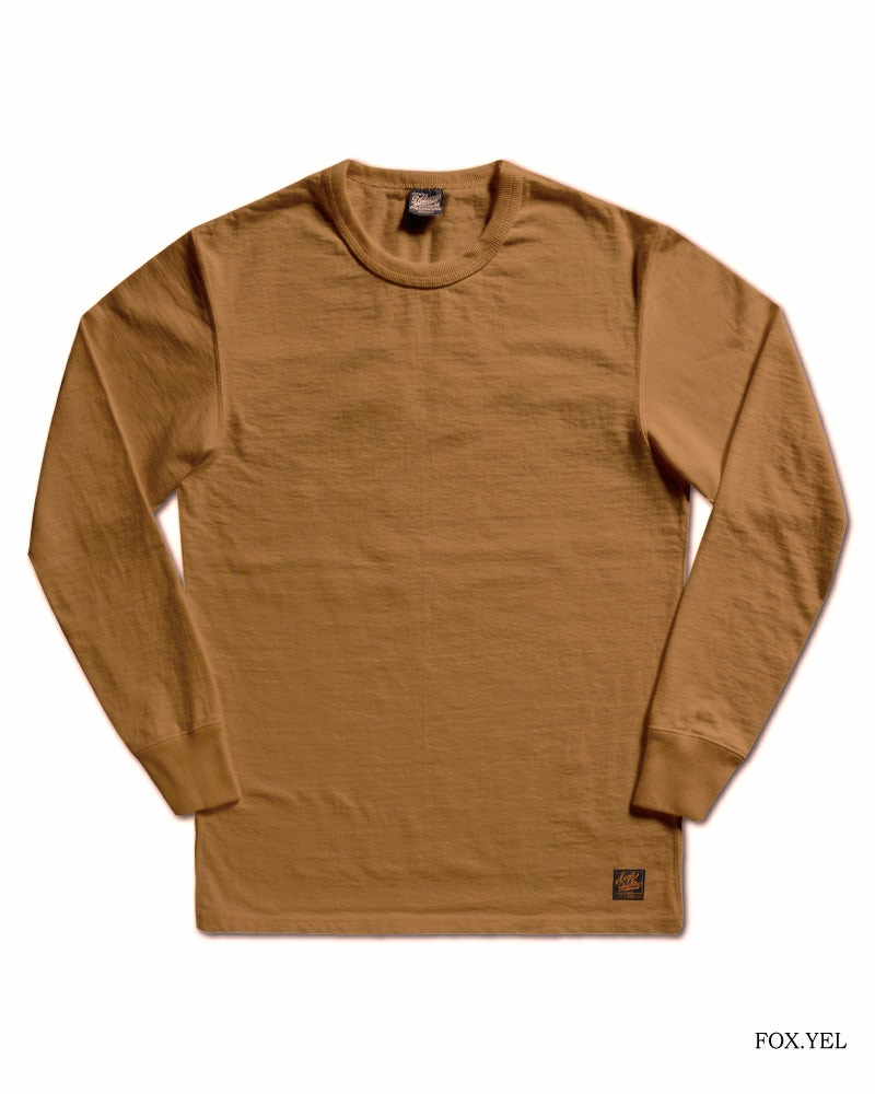 DXTL-00 FOX.YE 無地長袖Tシャツ DXTL00 DELUXEWARE デラックスウエア長袖Tシャツ ロンTの画像