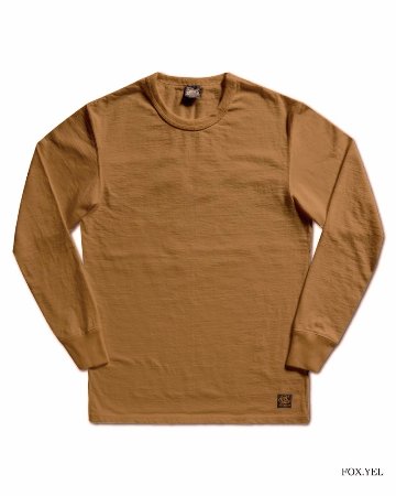 DXTL-00 FOX.YE 無地長袖Tシャツ DXTL00 DELUXEWARE デラックスウエア長袖Tシャツ ロンTの画像