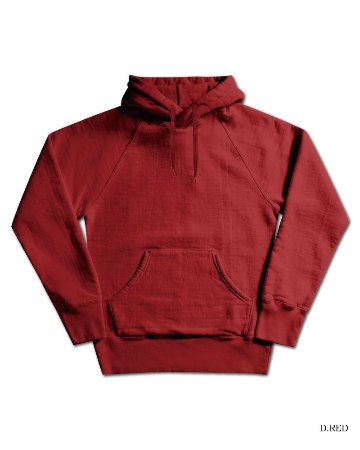 先行予約受付中！LPL-00A D.RD HOODED PARKA PLAIN LPL00A DELUXEWARE デラックスウエアスウェット デラックスウエアスエット-パーカーの画像