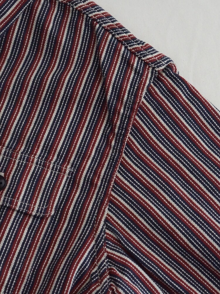 HV-01A TRI.HC HICKORY NEL SHIRT HV01A DELUXEWARE デラックスウエアシャツ シャツ長袖 ネルシャツの画像