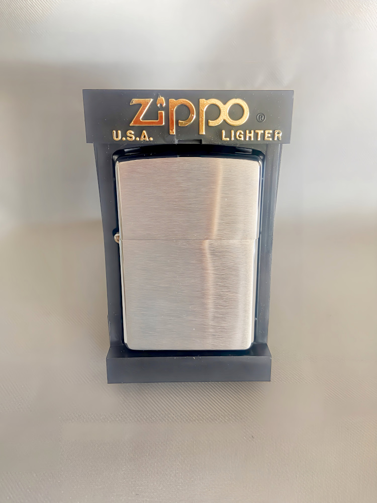 ZZ041 ZIPPO ジッポー ライター H 01 550mmx350mm 箱付き 未使用 未着火 無地の画像