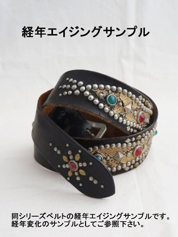 旧商品スペシャルプライス！SD-B40-02-スタッズベルト40-02-SDB4002-BUFFSNINE(バフズナイン)ALL HAND MADE(オールハンドメイド)の画像