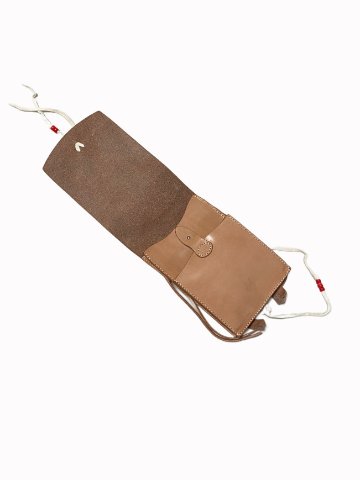 M-MBP(ワケアリ品)-サドル-MMBP-REDMOON-レッドムーンメディスンバッグ・レッドムーンヒップバッグ レザーバッグの画像