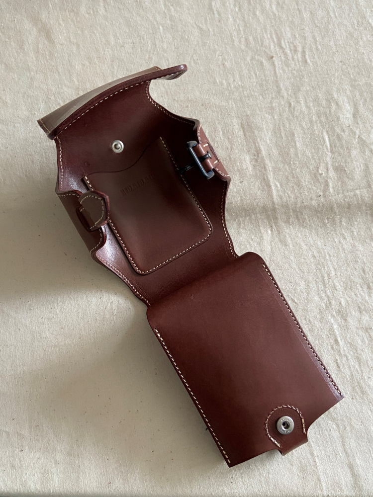 RRR-MB-1(ワケアリ品)-CB-RRRメディスンバッグ1-RRRMB1-REDMOON-レッドムーン-REDREDRED-レッドレッドレッドウエストバッグ・レッドレッドレッドバッグ レザーバッグの画像