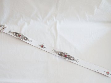 旧商品スペシャルプライス！SD-B50-01-WH-スタッズベルト50-01-SDB5001-BUFFSNINE(バフズナイン)の画像