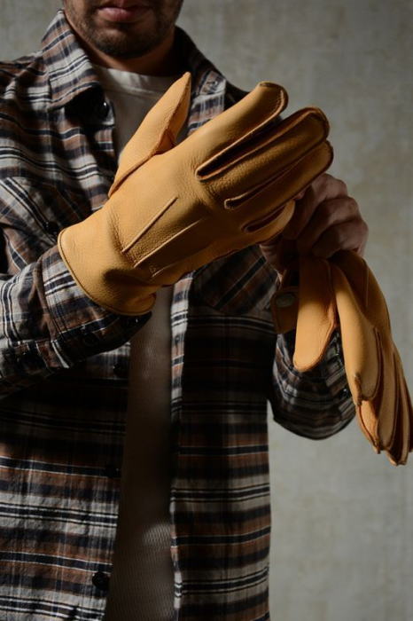 DLG-002-CAM-レザーグローブ002-DLG002-DELUXEWARE-デラックスウエアレザーグローブ-LEATHER GLOVE-手袋の画像