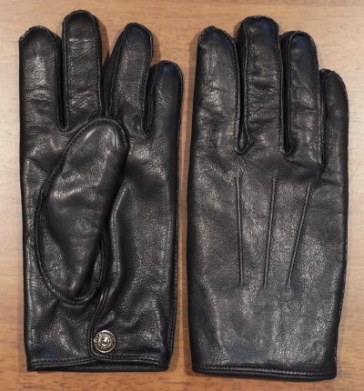 DLG-001-BK-レザーグローブ001-DLG001-DELUXEWARE-デラックスウエアレザーグローブ-LEATHER GLOVE-手袋の画像