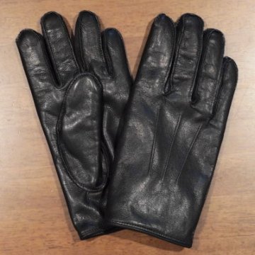 DLG-001-BK-レザーグローブ001-DLG001-DELUXEWARE-デラックスウエアレザーグローブ-LEATHER GLOVE-手袋の画像