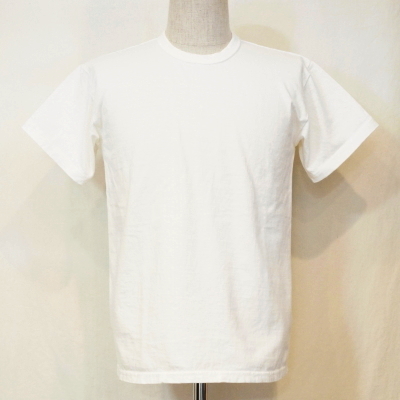 SJST-M-WH-サムライジーンズ半袖無地Tシャツ-SJSTM-SAMURAIJEANS-サムライジーンズTシャツの画像