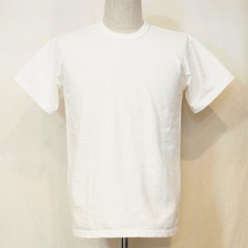 SJST-M-WH-サムライジーンズ半袖無地Tシャツ-SJSTM-SAMURAIJEANS-サムライジーンズTシャツの画像