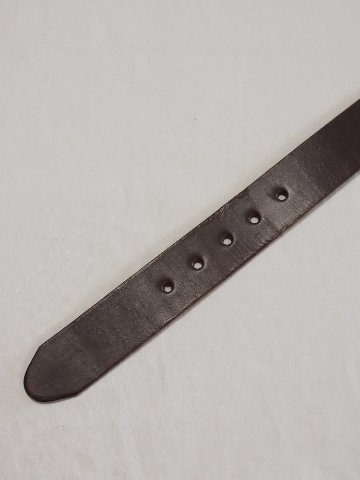 【デッドストック！特価販売！ワケアリ品】BELT-B ベルト  ブランド不明 レザーベルト 長期保管品の画像
