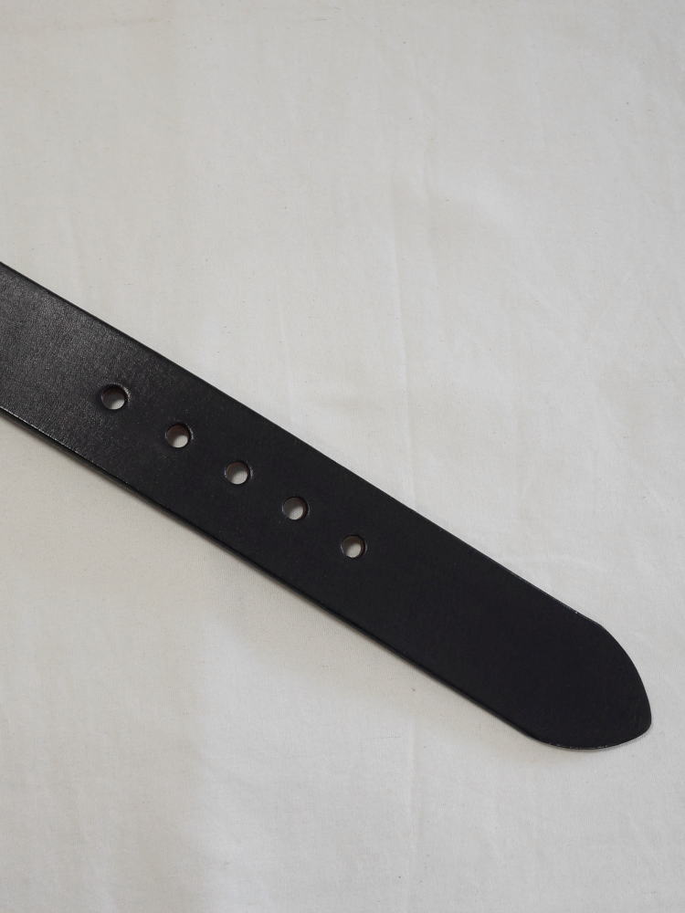 【デッドストック！特価販売！ワケアリ品】BELT-A ベルト  ブランド不明 レザーベルト 長期保管品の画像
