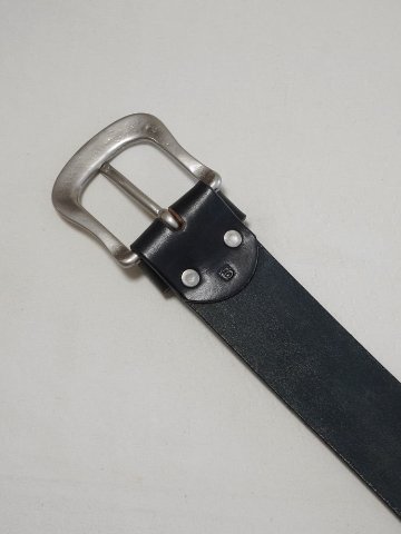 【デッドストック！特価販売！ワケアリ品】BELT-A ベルト  ブランド不明 レザーベルト 長期保管品の画像
