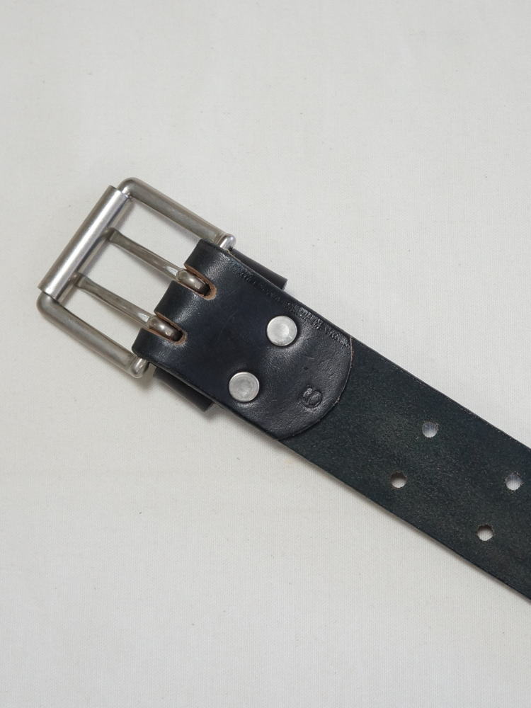 【デッドストック！特価販売！ワケアリ品】BELT-C ベルト  ブランド不明 レザーベルト 長期保管品の画像