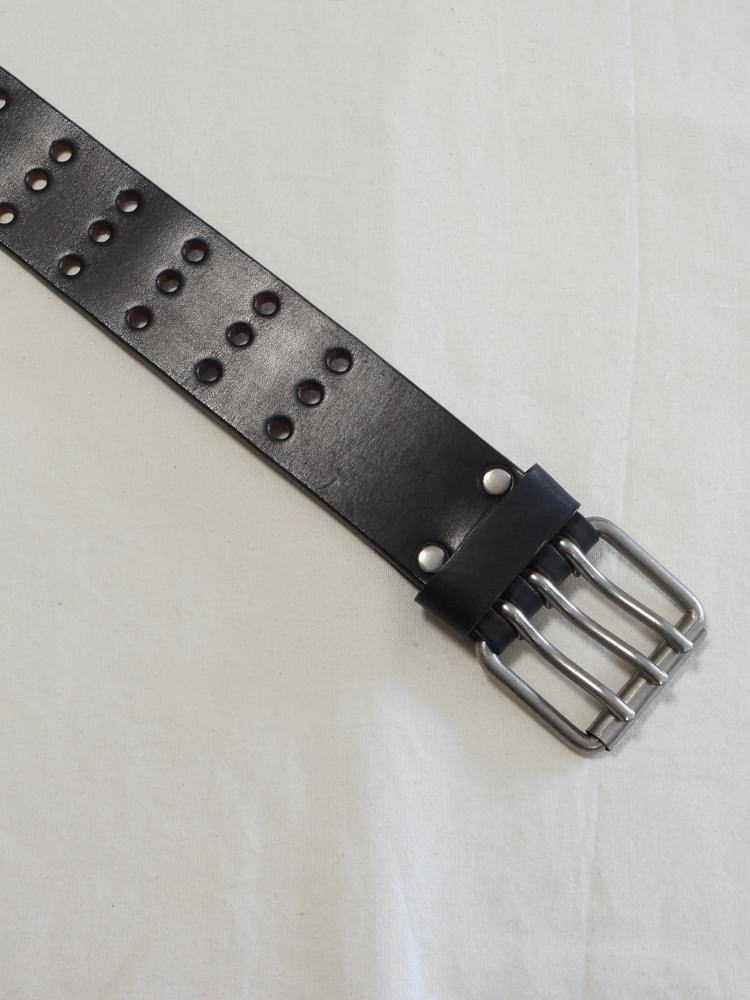 【デッドストック！特価販売！ワケアリ品】BELT-D ベルト  ブランド不明 レザーベルト 長期保管品の画像