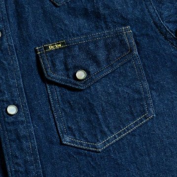 7600-WILDMAN-DELUXEWARE-デラックスウエアシャツ-シャツ長袖の画像